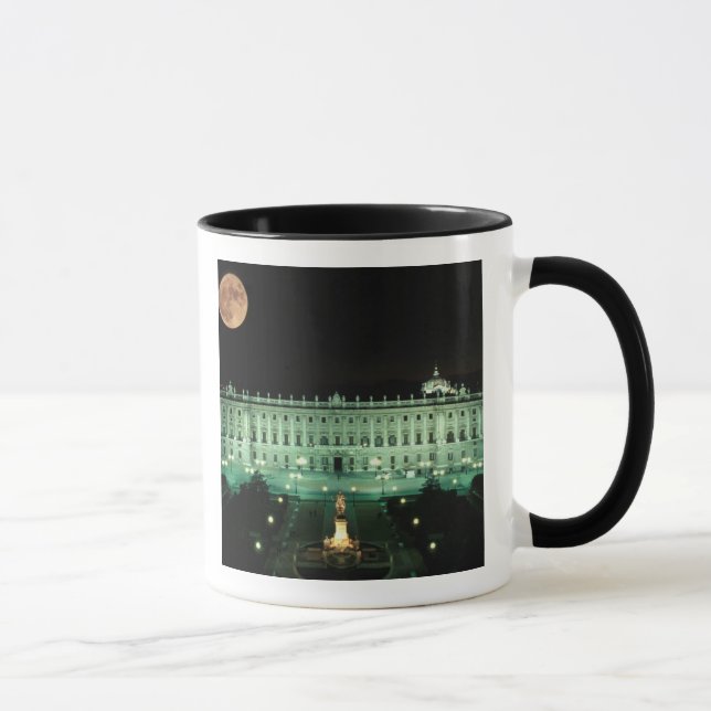 Spain, Madrid, Royal Palace and Plaza de Mug (Right)