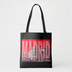 spain madrid tote bag