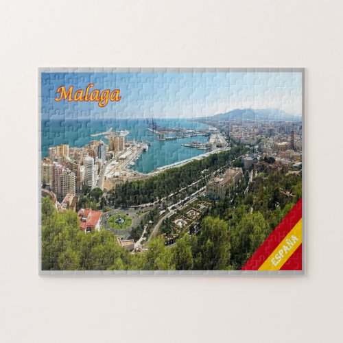 Spain _ Malaga _ Jigsaw Puzzle