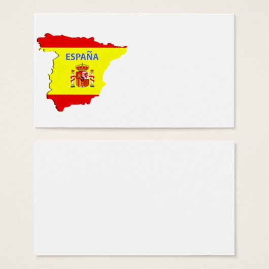 Spain map (Front & Back)