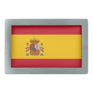 Spain National Flag Belt Buckle