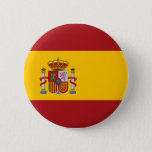 Spain National Flag Button at Zazzle