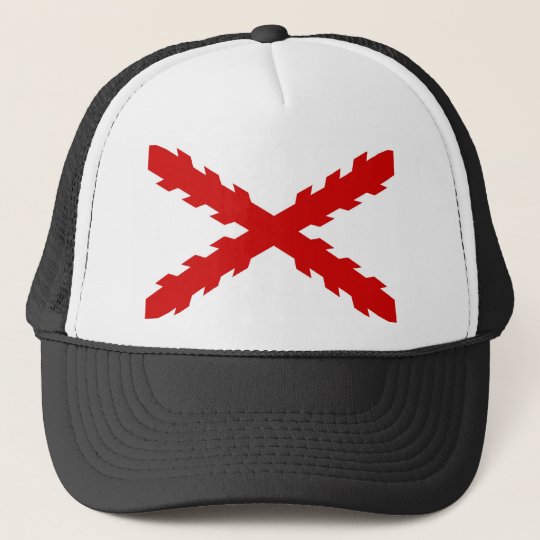 spain old flag new spanish indies conquistador trucker hat | Zazzle.com