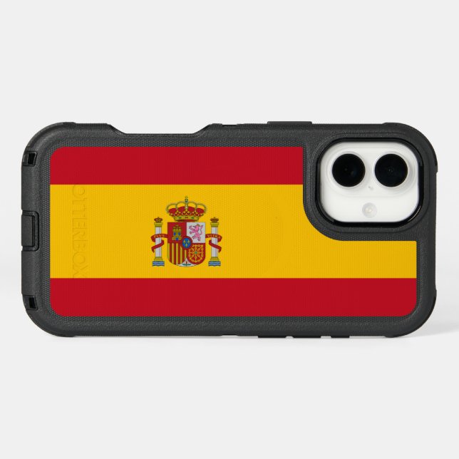 Spain Otterbox iPhone Case (Back Horizontal)
