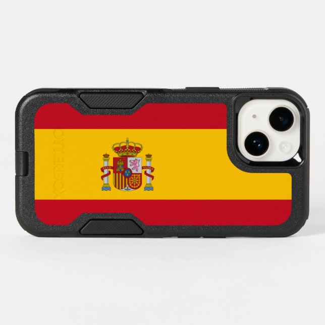 Spain Otterbox iPhone Case (Back Horizontal)