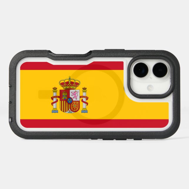 Spain Otterbox iPhone Case (Back Horizontal)