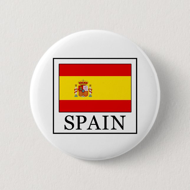 Spain Pinback Button (Front)