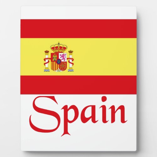 Spain Plaque