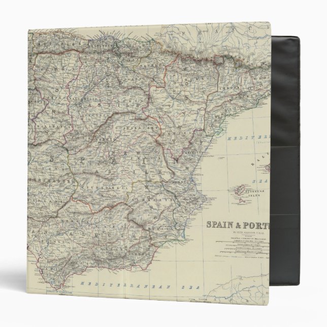 Spain, Portugal 11 Binder (Front/Inside)