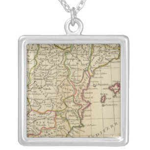Spain, Portugal 3 Silver Plated Necklace