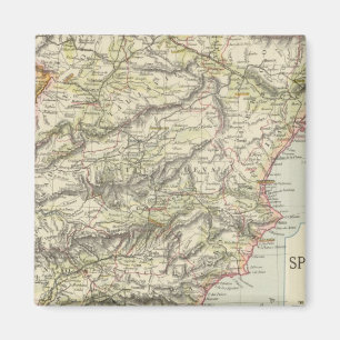 Spain, Portugal 5 Magnet