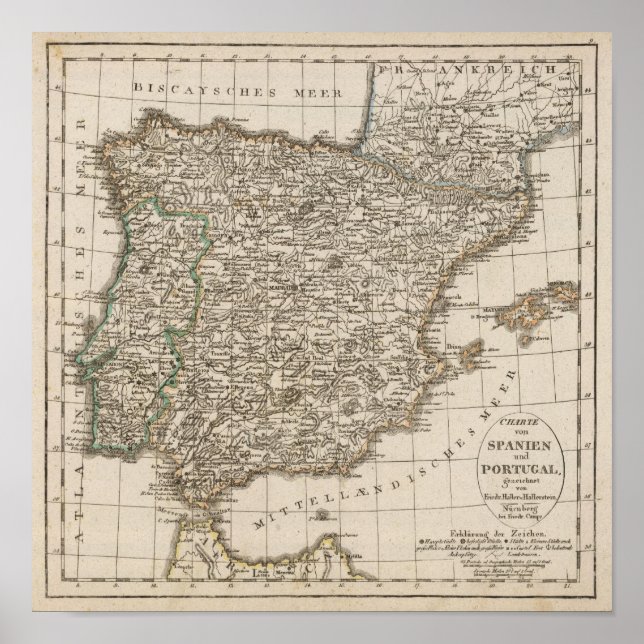 Spain, Portugal 6 Poster (Front)