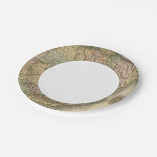 Spain, Portugal 7 Paper Plates