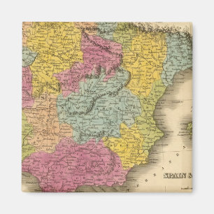 Spain, Portugal 8 Magnet