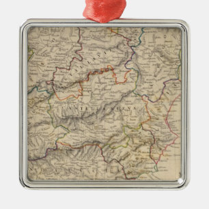 Spain & Portugal Metal Ornament
