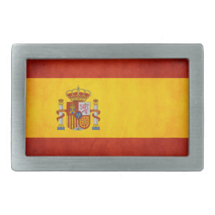 Spain Pride Belt Buckle