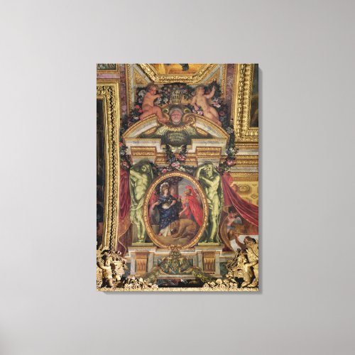 Spain Recognising the Pre_Eminence of France Canvas Print