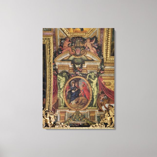 Spain Recognising the Pre-Eminence of France Canvas Print (Front)