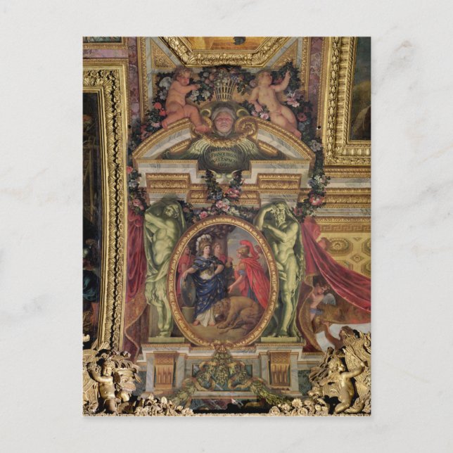 Spain Recognising the Pre-Eminence of France Postcard (Front)