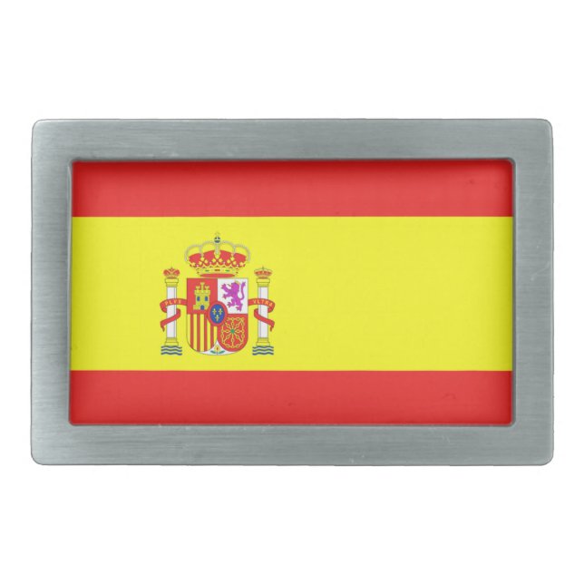Spain Rectangular Belt Buckle (Front)