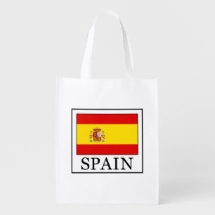 Spain Reusable Grocery Bag