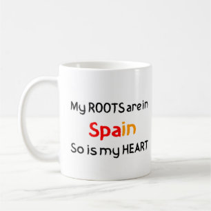 spain roots coffee mug