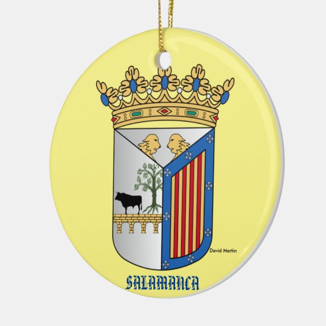 Spain - Salamanca Christmas Ornament (Left)