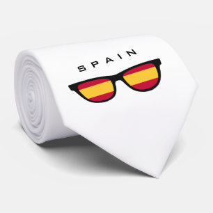 Spain Shades custom text & color tie