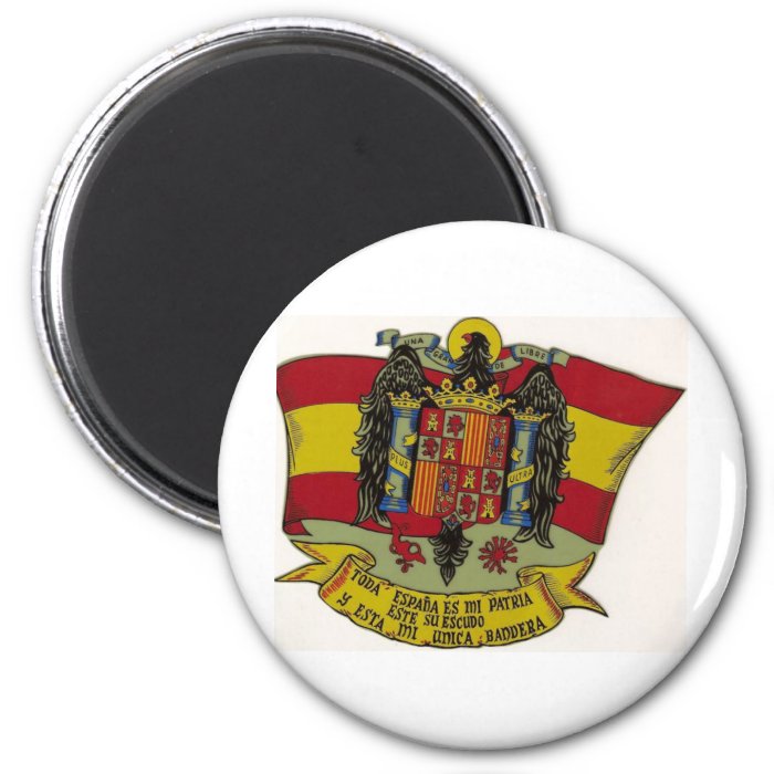 Spain shield refrigerator magnet