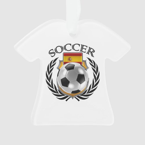 Spain Soccer 2016 Fan Gear Ornament