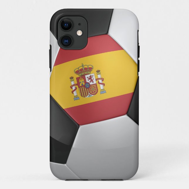 Spain Soccer Ball Case-Mate iPhone Case (Back)