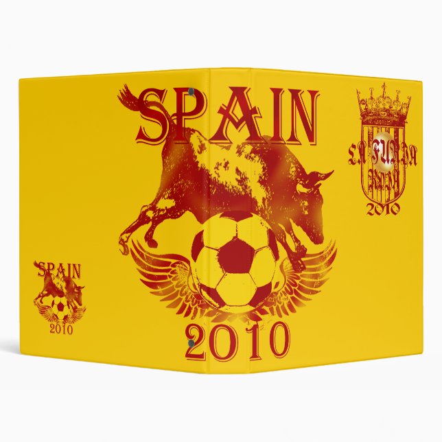Spain Soccer Binder (Background)