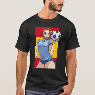 Spain Soccer Fan Football Espana Proud Latino T-Shirt