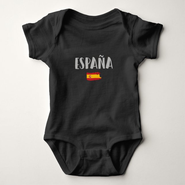 Spain Soccer Football Fan Shirt Flag (Front)