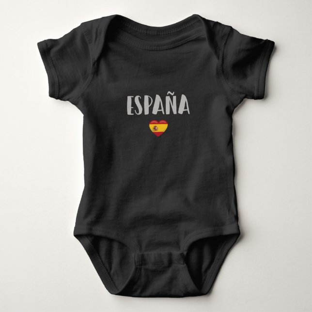 Spain Soccer Football Fan Shirt Flag (Front)