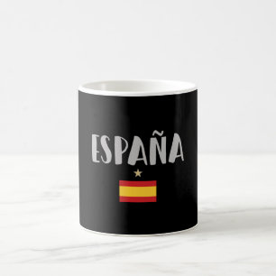 Spain Soccer Football Fan Shirt Flag Coffee Mug