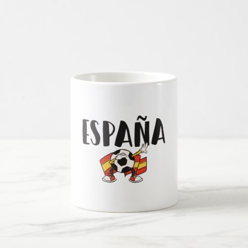 Spain Soccer Football Fan Shirt Flag Coffee Mug