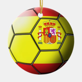 Spain Soccer Ornament by tjssportsmania at Zazzle