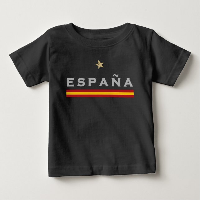  Spain Soccer Shirt Football Fan Spanish Flag (Front)