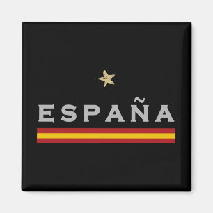 Spain Soccer Shirt Football Fan Spanish Flag Magnet