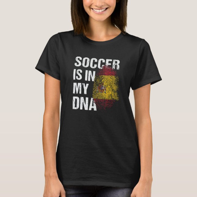 Spain Soccer Spanish Football España Futbol 2 T-Shirt (Front)