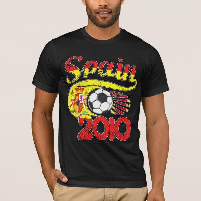 Spain Soccer T-Shirts (Front)
