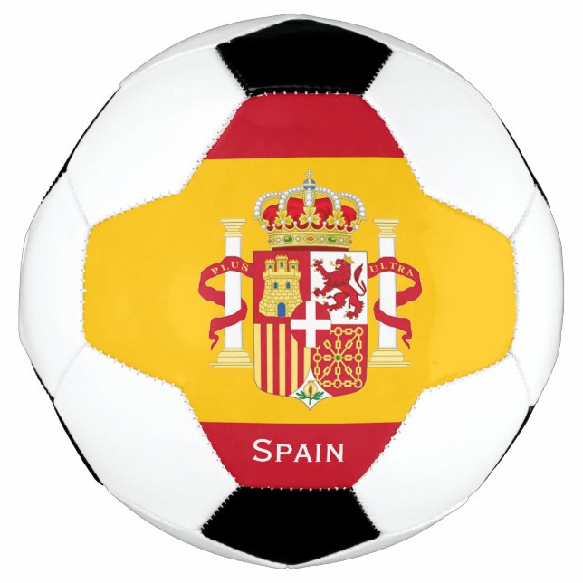 Spain soccer Team Supporter Soccer Ball (Front)