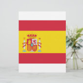 Spain / Spanish Flag (Standing Front)