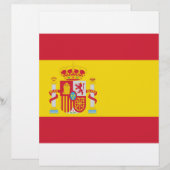 Spain / Spanish Flag (Front/Back)