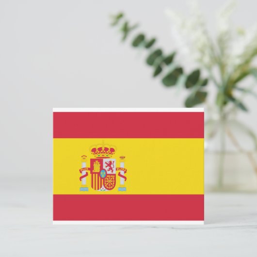 Spain / Spanish Flag (Standing Front)