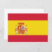 Spain / Spanish Flag (Front/Back)