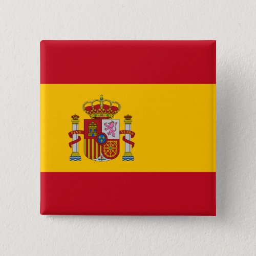 Spain Spanish Flag Button