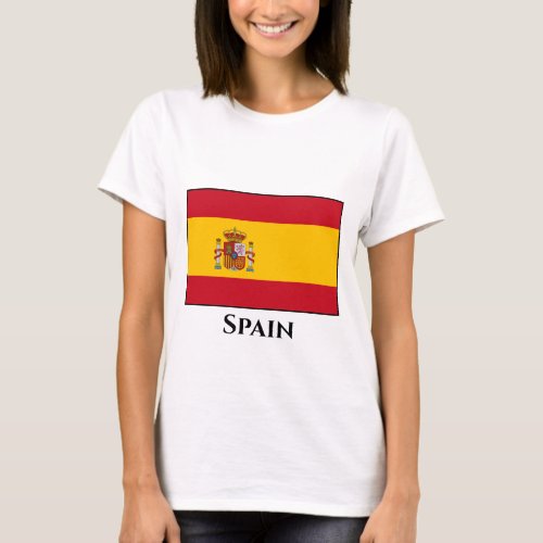 Spain Spanish Flag T_Shirt