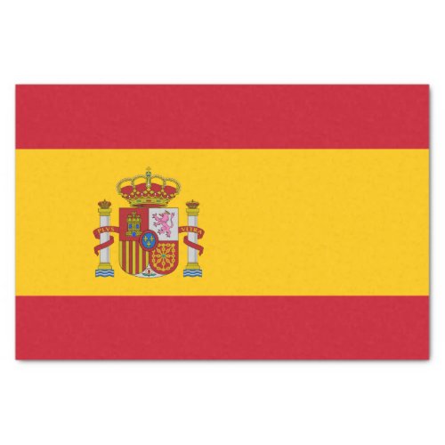 Spain  Spanish Flag tissue paper fashion decor
